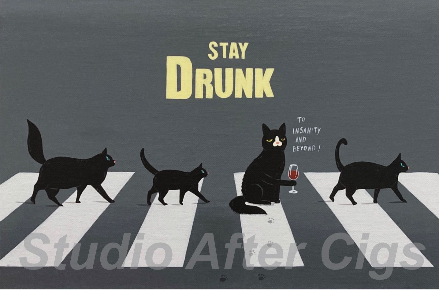 Fifty Shades Of Mood : Stay Drunk And Cheers To Insanity And Beyond ! (LP)