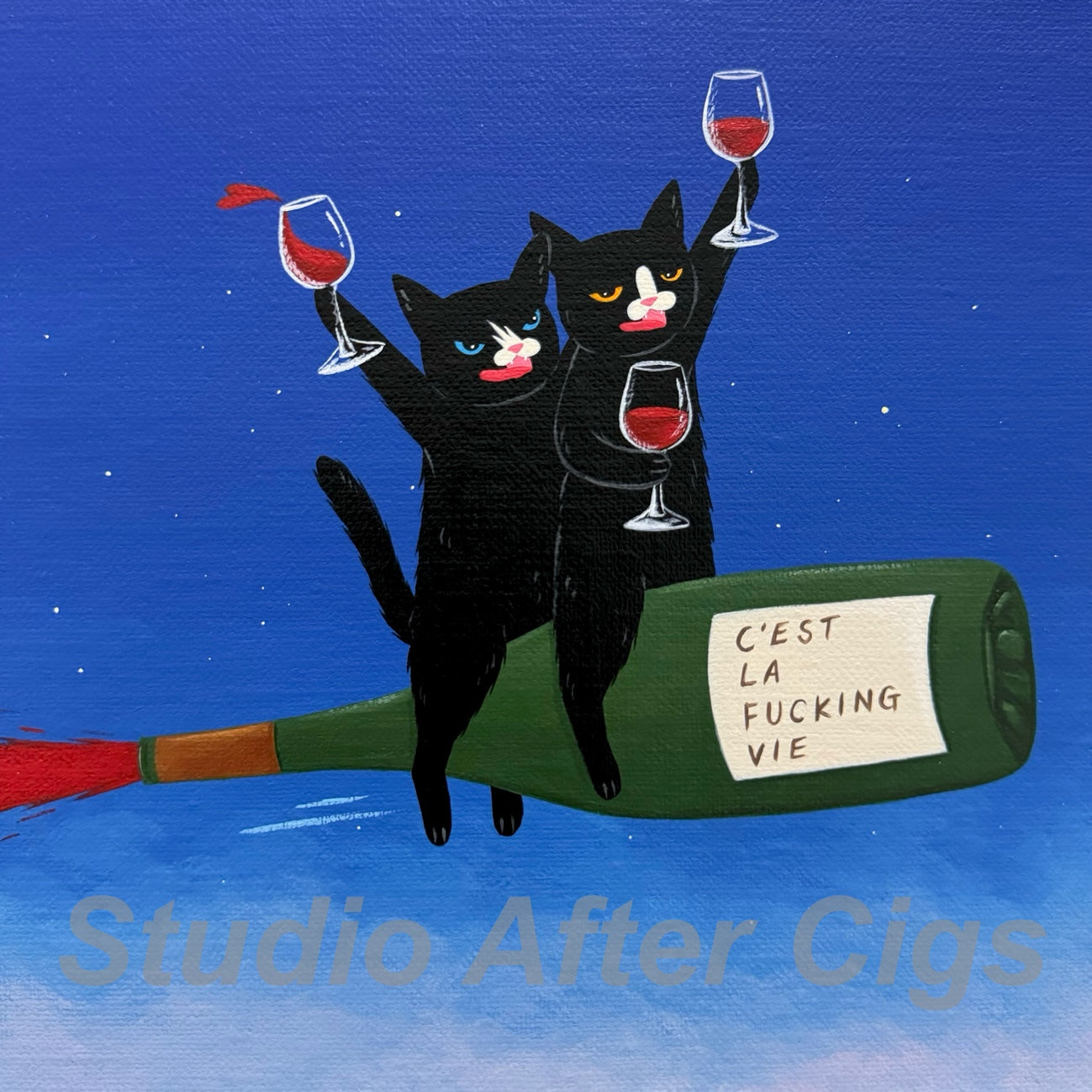Pop The Cork; Pop The Problems! Let’s Burst Out Life’s Craps And C’est La F*ckin’ Viee! (LP)