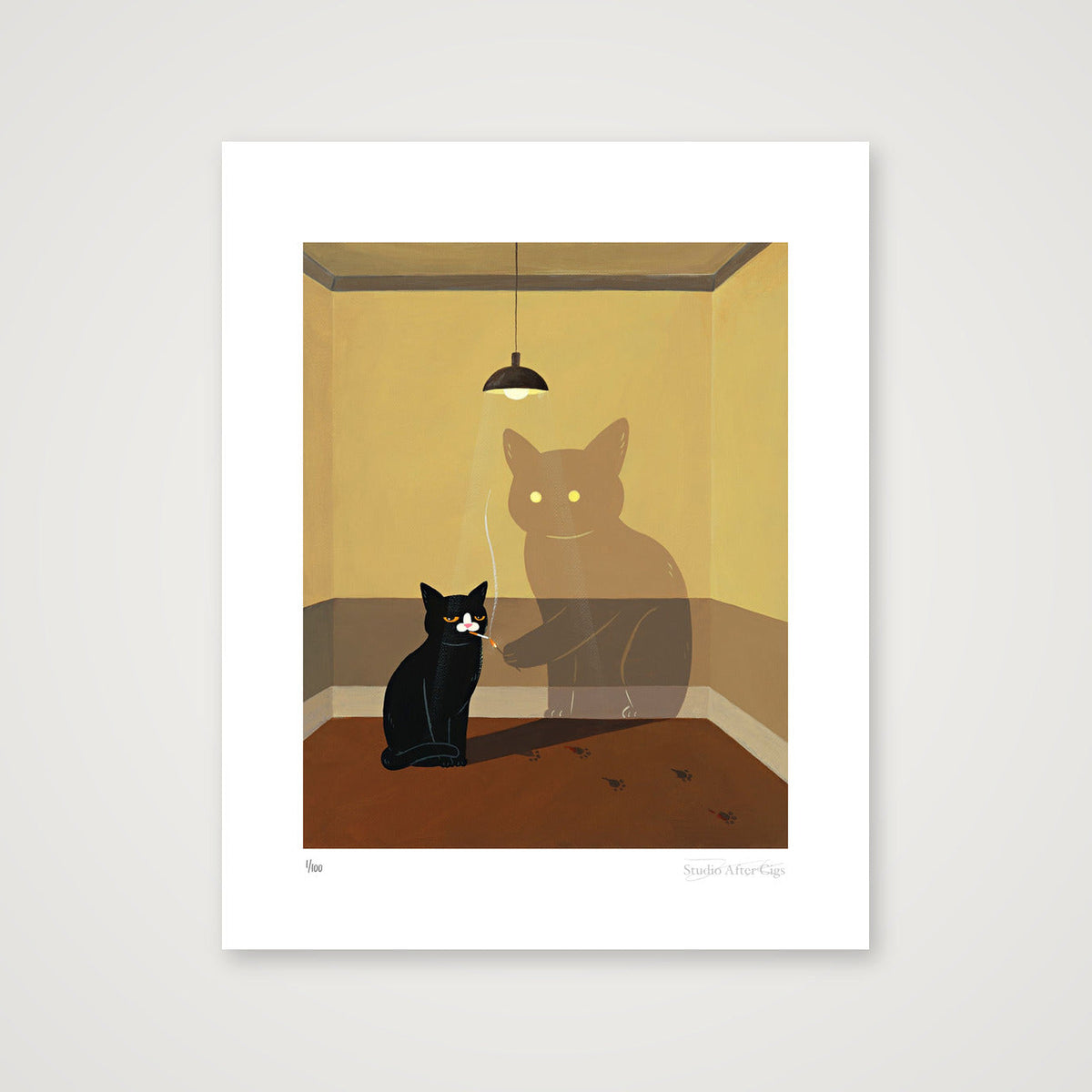 I Think My Inner Demon Was Lonely Too... — 20×25cm, 8×10" Print only