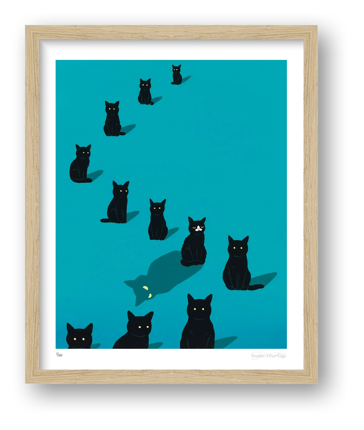 Who Are You When No One's Watching — framed