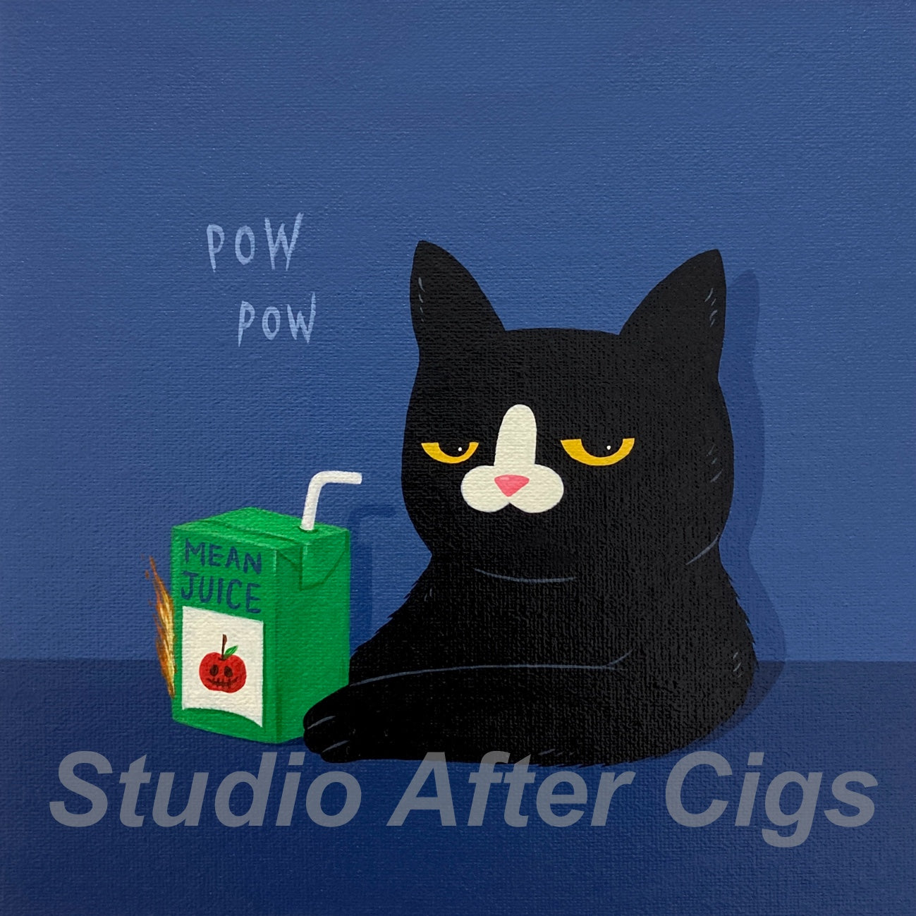 This Is Pow Pow. Mean Juice Is Part Of His Diet And His Face Is A Total Joke (LP)