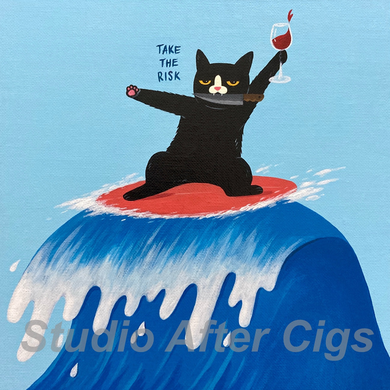 Surfing Through The Apocalypse Of Meowkind Like A Pro. No Risk, No Magic (LP)