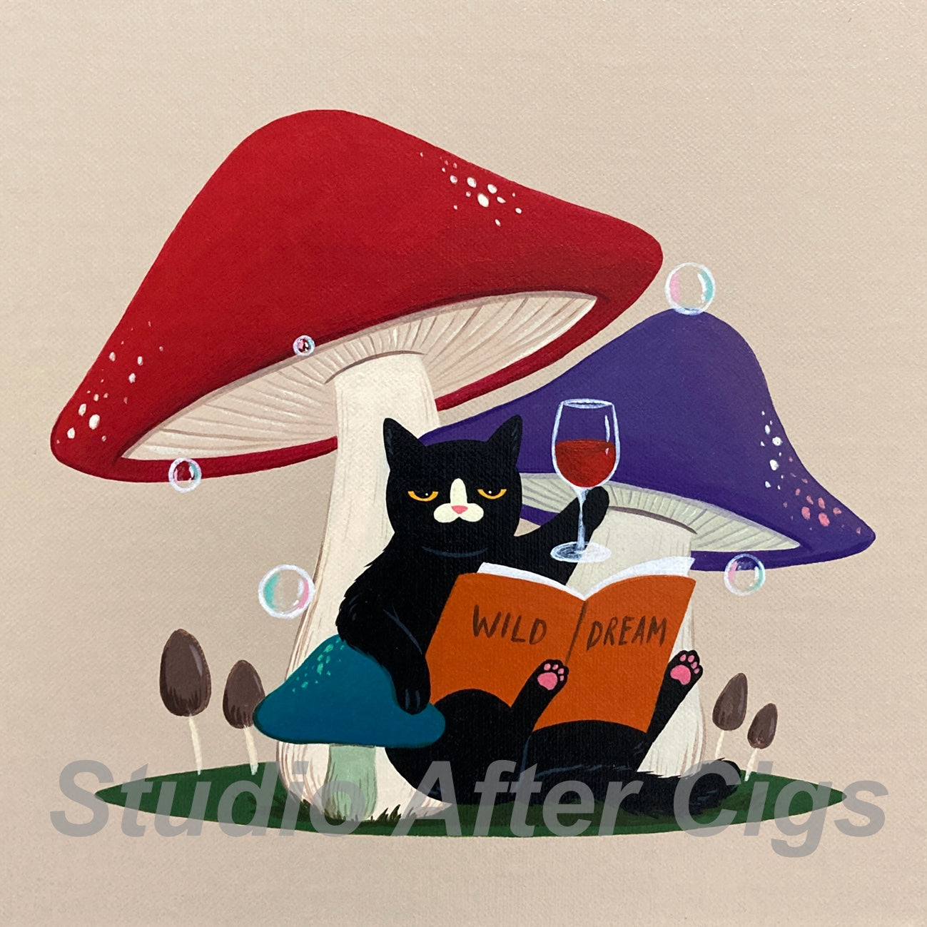Wine, Madness, Imagination…Cheers To The Perfect Blend! Let’s Leave Sanity Behind And Take A Wild Sip Into The Unknown! (LP)