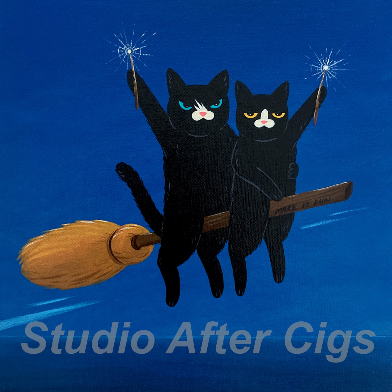 Let’s Ride On Our Magic Broomstick, Spreading Curses And Sarcasm With Every Flick, HEHE (LP)