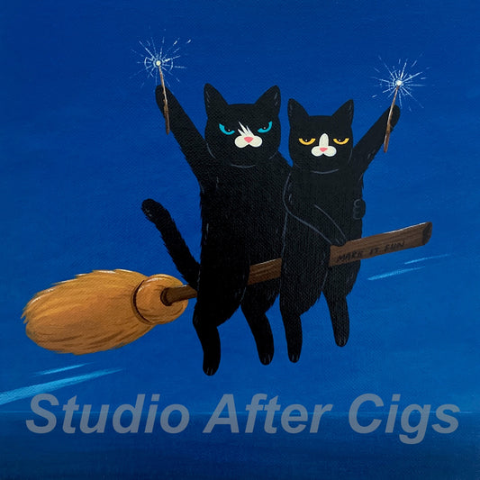 Let’s Ride On Our Magic Broomstick, Spreading Curses And Sarcasm With Every Flick, HEHE (LP)