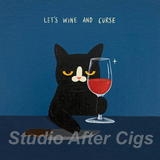 This Wine Tastes A Lot Like Wanna Come Over My Place And Judge Our Life One Curse Word At A Time? (LP)