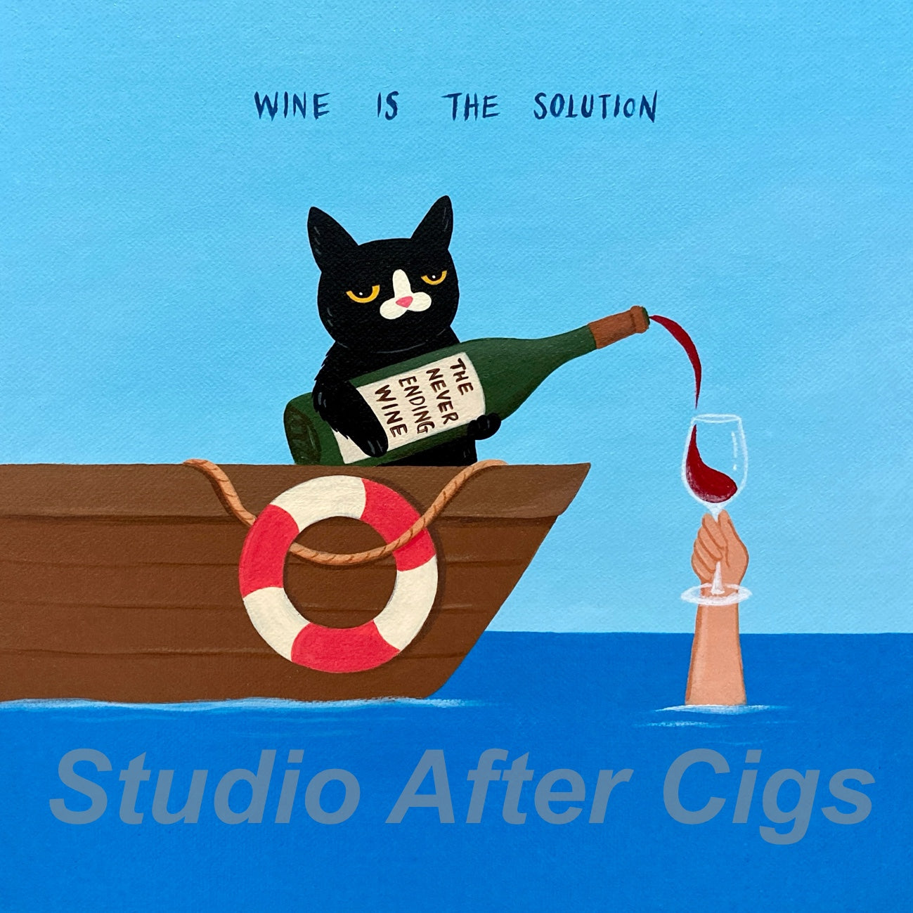 Someone Please Call 9 Wine Wine (LP)