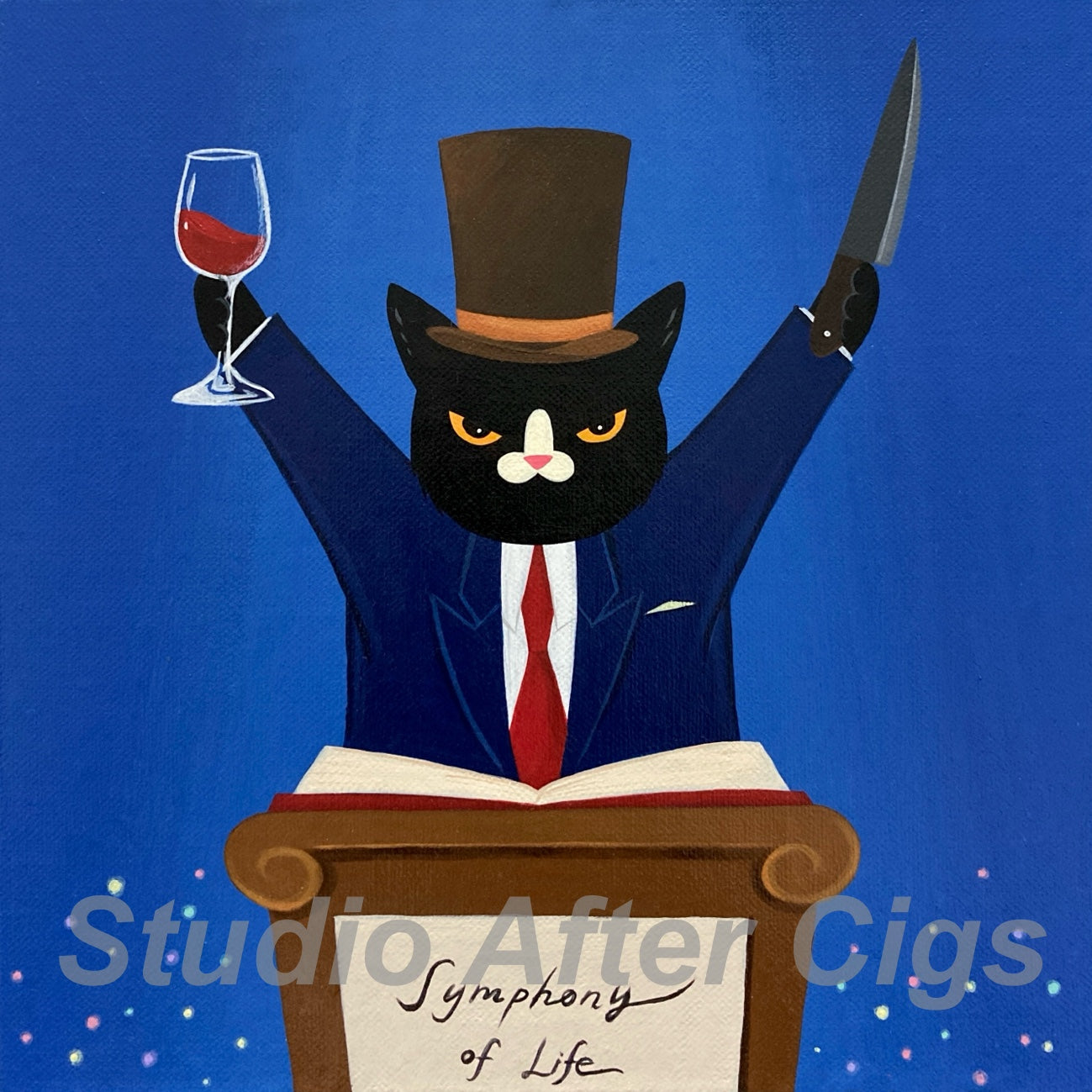 Welcome To My Life’s Orchestra Where I Wield The Knife For The Unexpected Epic Melody, & A Glass Of Wine Awaits For Those Unpredictable Laughs (LP)