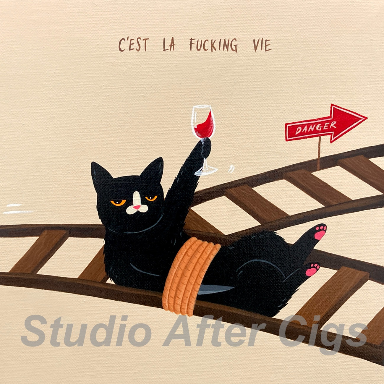 Embracing Life’s Twists and Turns, Even If It Comes At Full Speed! No Regrets, Just A Whole Lot Of C’est La F*ckin’ Vie Energy (LP)