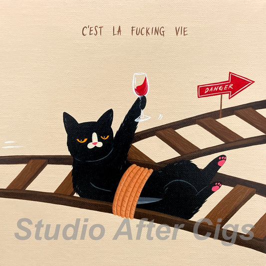 Embracing Life’s Twists and Turns, Even If It Comes At Full Speed! No Regrets, Just A Whole Lot Of C’est La F*ckin’ Vie Energy (LP)