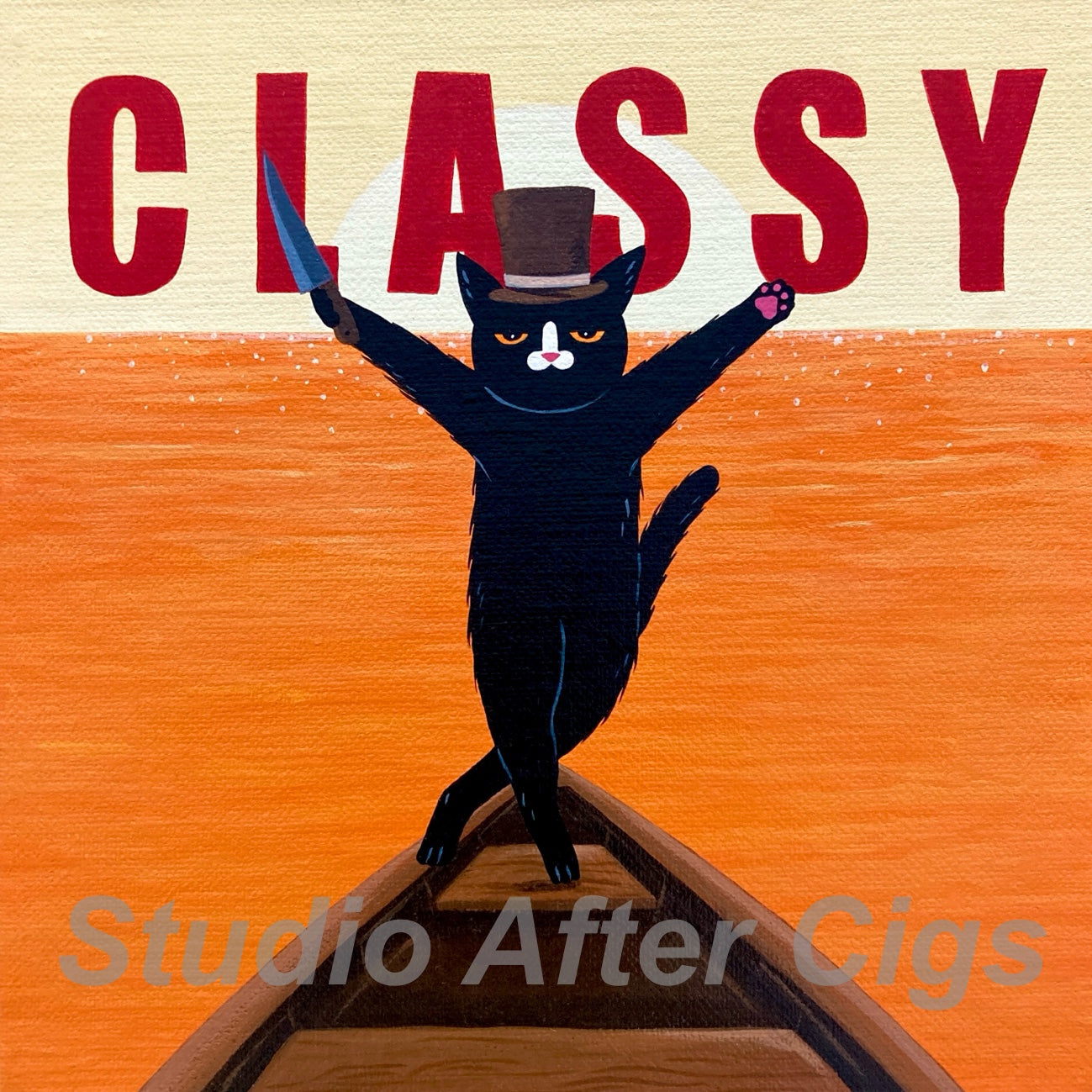 I May Sink, I May Rise, But You Can Bet I’ll Always Be Classy As I Ride The Waves Onward To Brighter Shores (O)