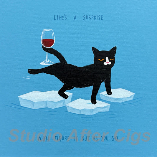 Life’s A Surprise, But Drowning? Nah, I’m Too Busy Toasting To The Me Who Dares To Accept Whatever Comes (LP)