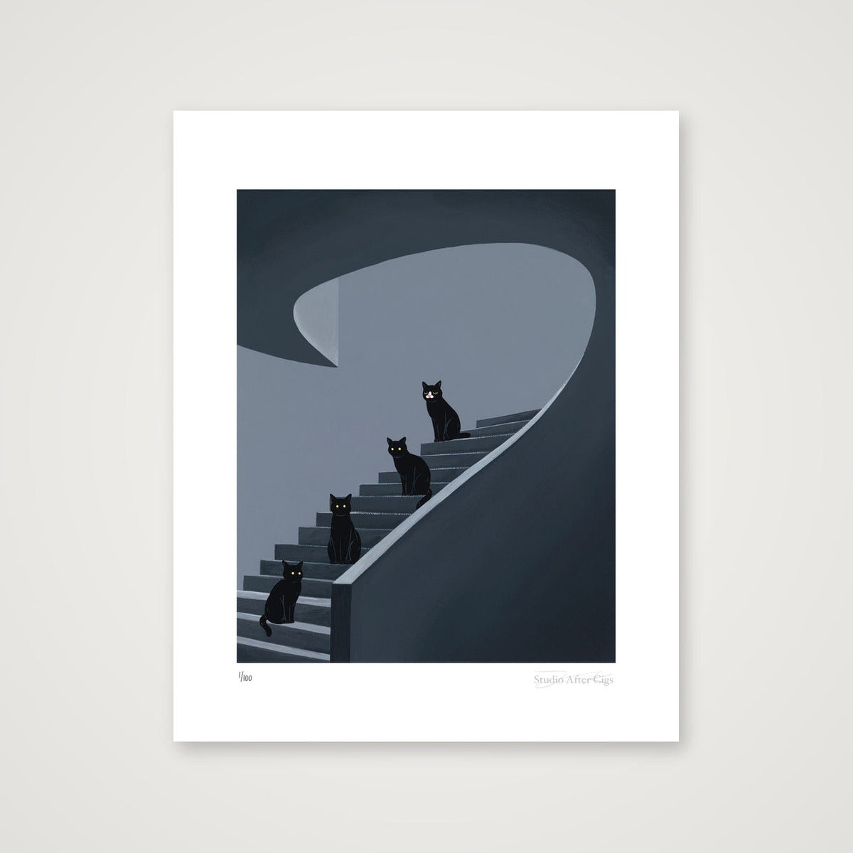 Echoes I Couldn't Escape — 20×25cm, 8×10" Print only