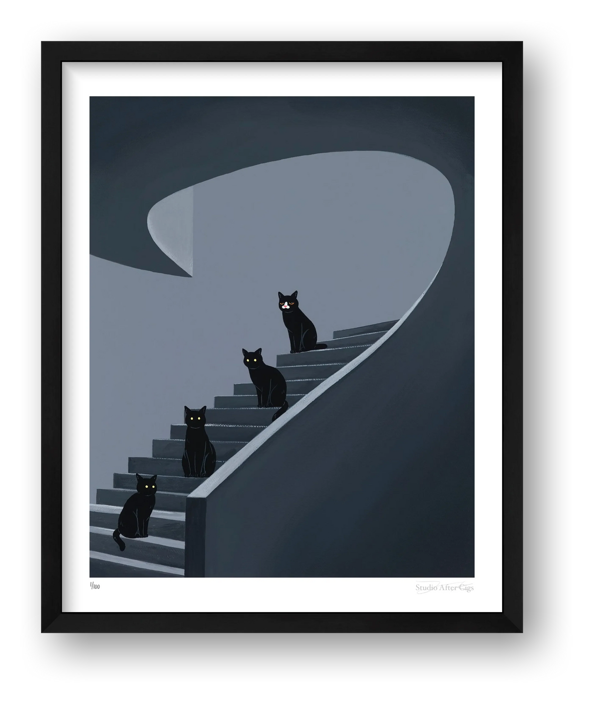Echoes I Couldn't Escape — framed
