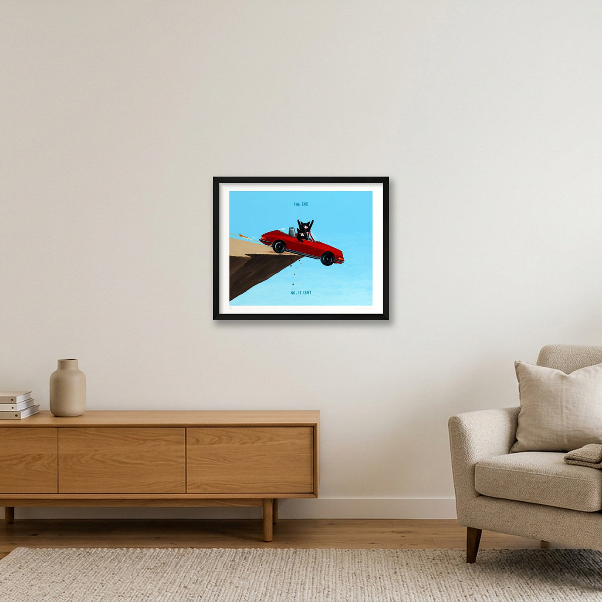 We Came, We Saw, And We Made A Bad Idea F_cking Legendary — 50×40cm, 20×16" Black Frame