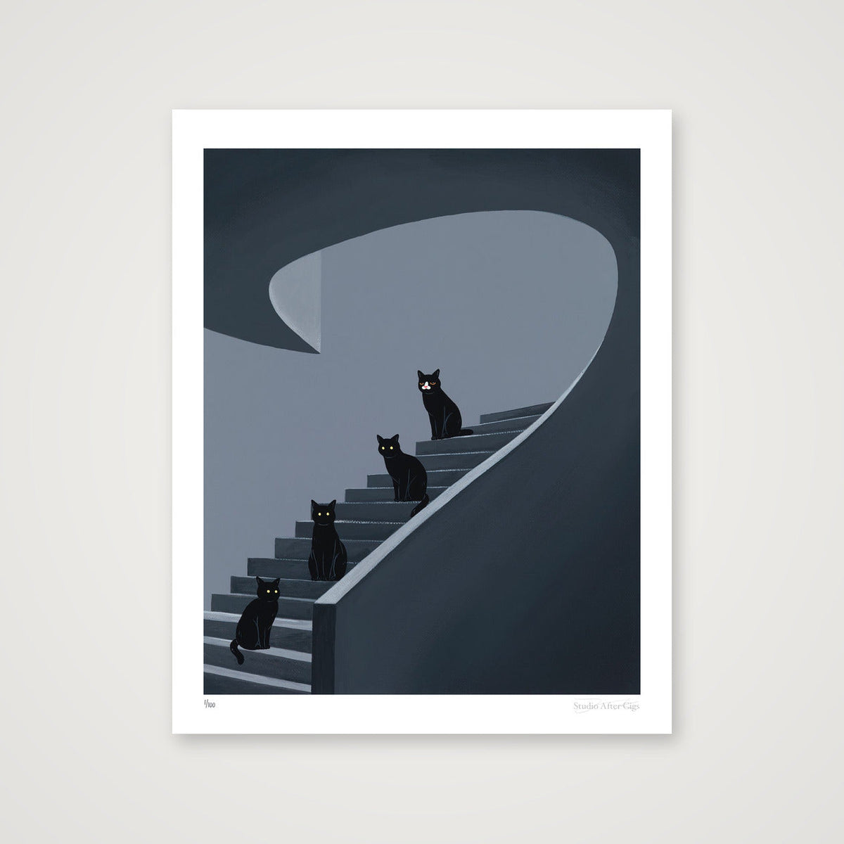 Echoes I Couldn't Escape — 40×50cm, 16×20" Print only
