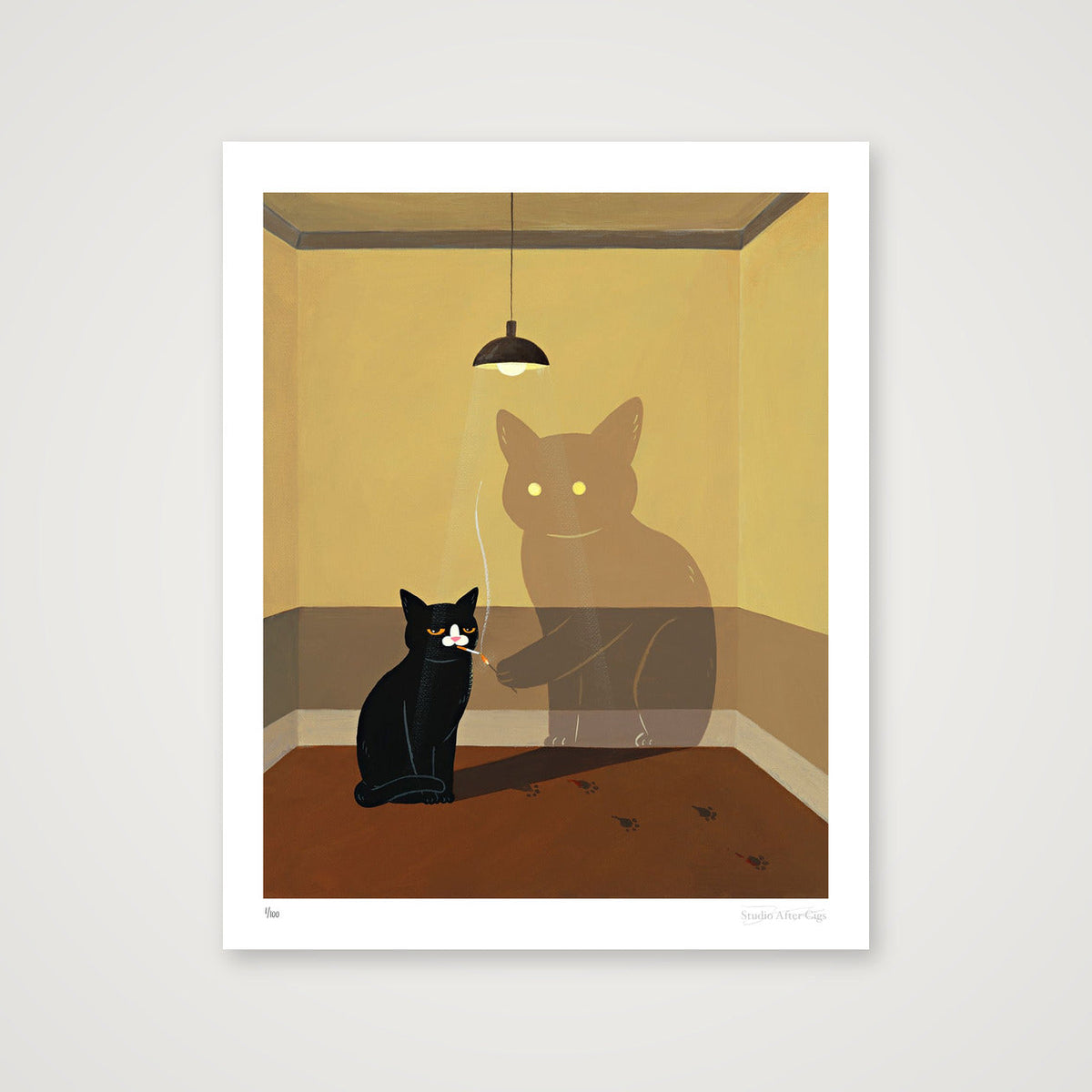 I Think My Inner Demon Was Lonely Too... — 28×35cm, 11×14" Print only